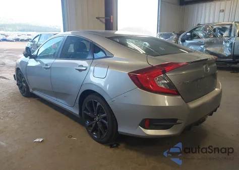 2020 Honda Civic Sport from USA, damaged, VIN 19XFC2F84LE208131